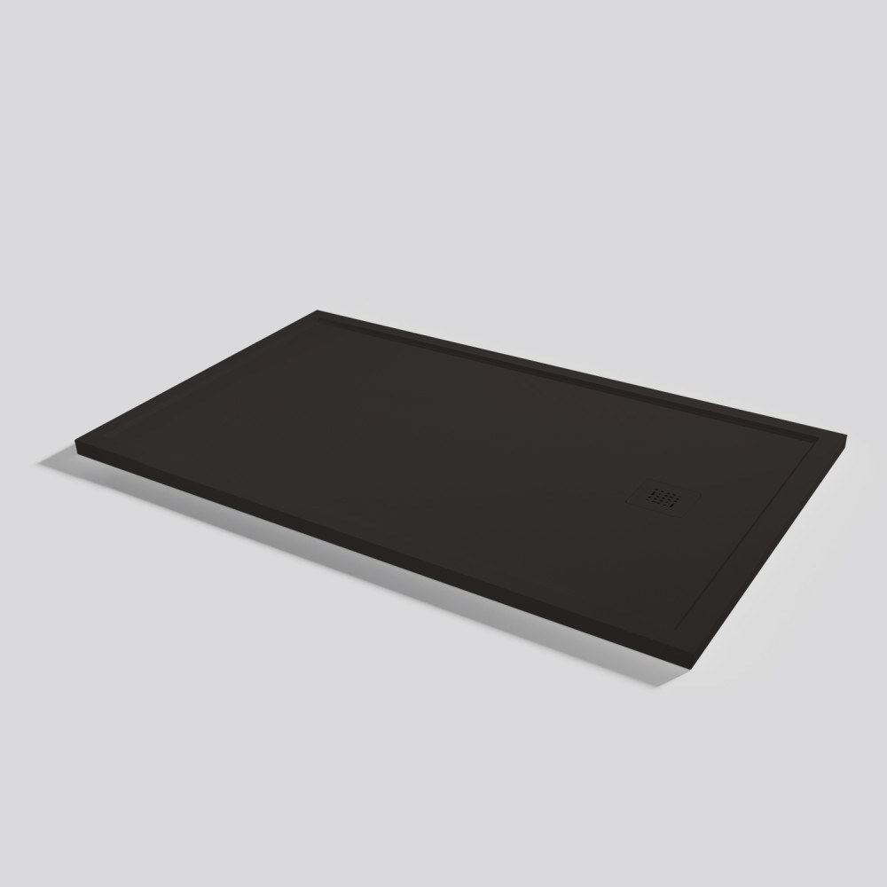 Plato de ducha Arq Zero Moka Rectangular 160x100