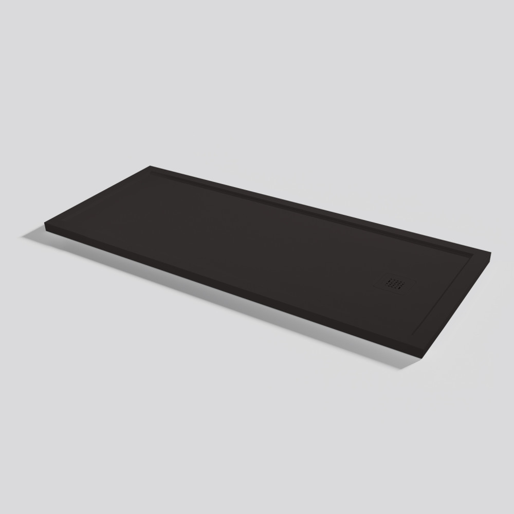 Plato de ducha Arq Zero Moka Rectangular 160x70
