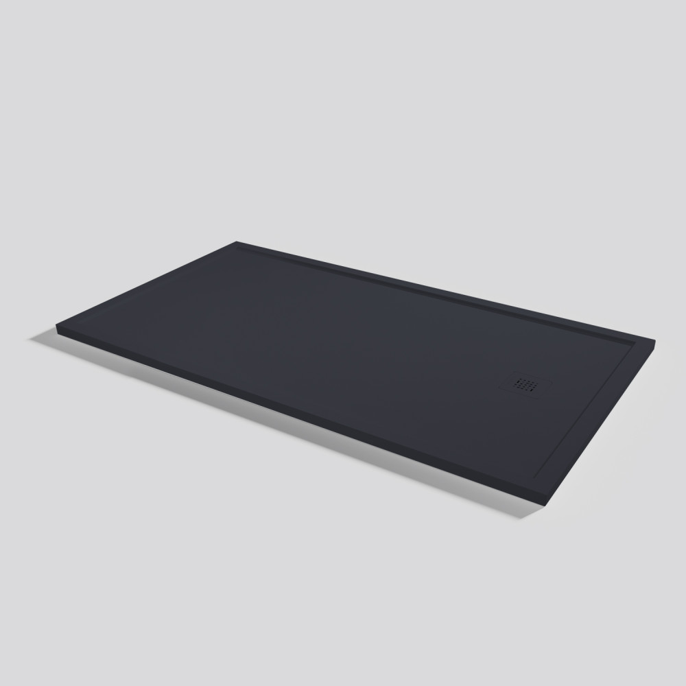 Plato de ducha Arq Zero Negro Rectangular 180x100