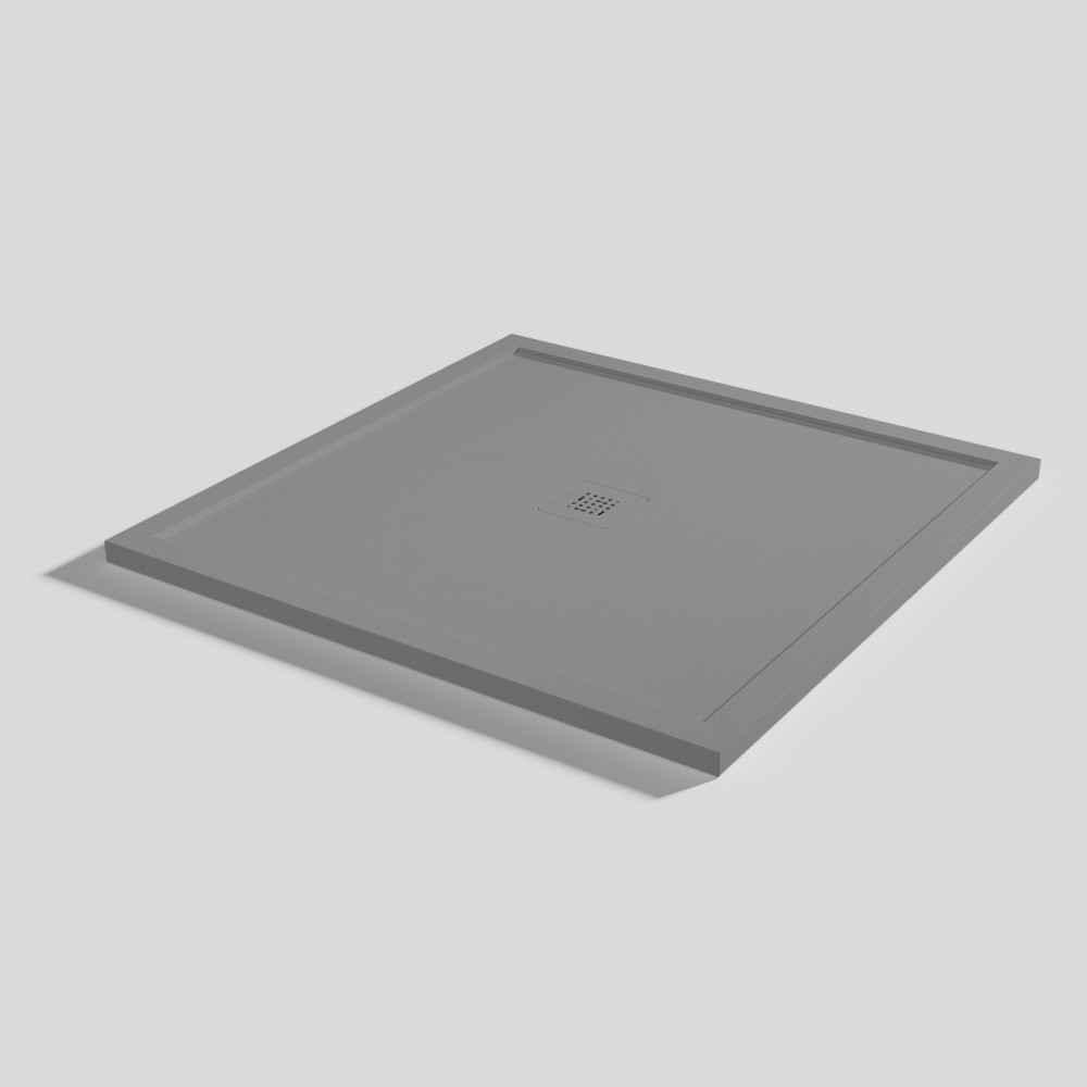 Shower tray Arq Zero Platinum Square 100x100