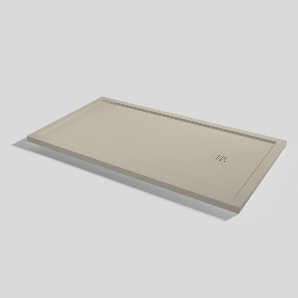 Plato de ducha Arq Zero Sand Rectangular 150x80