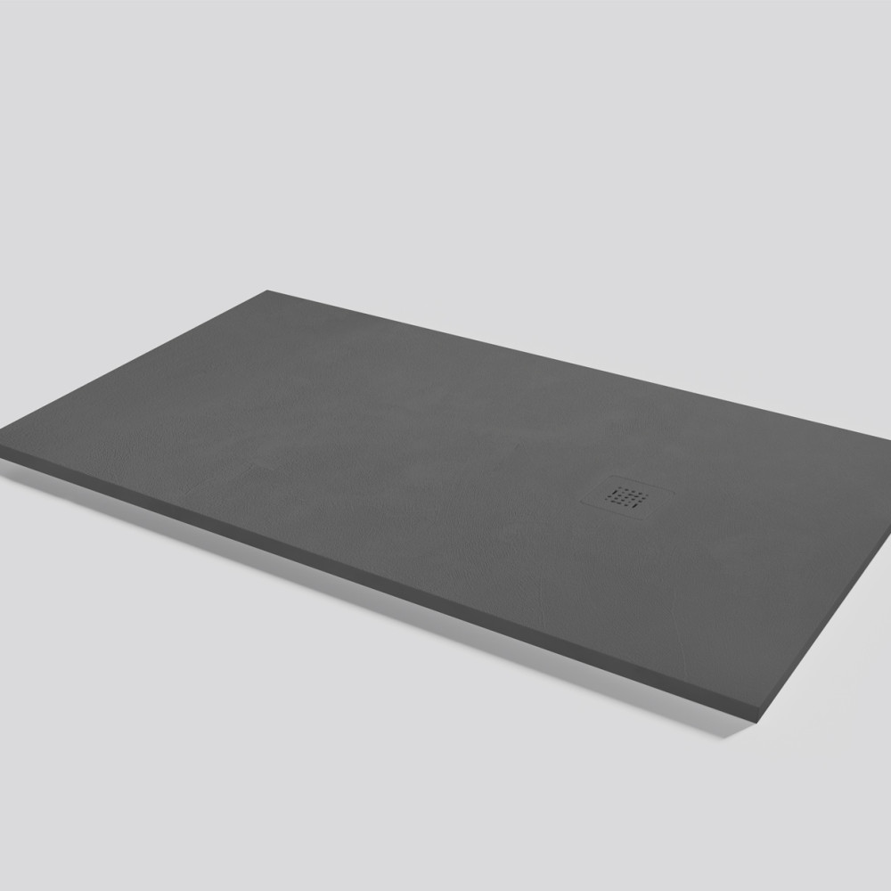 Shower tray Base Beton Acier Rectangular 160x90