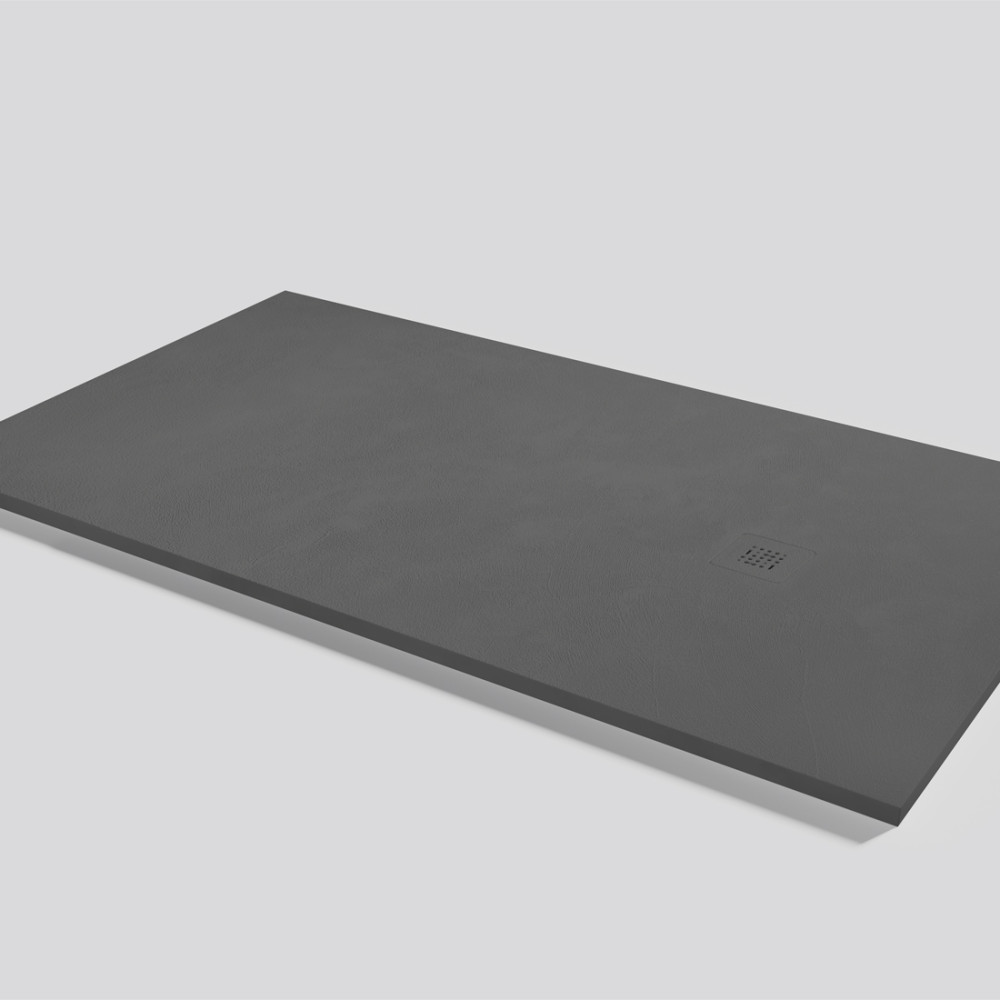 Piatto doccia Base Beton Acier Rettangolare 180x100