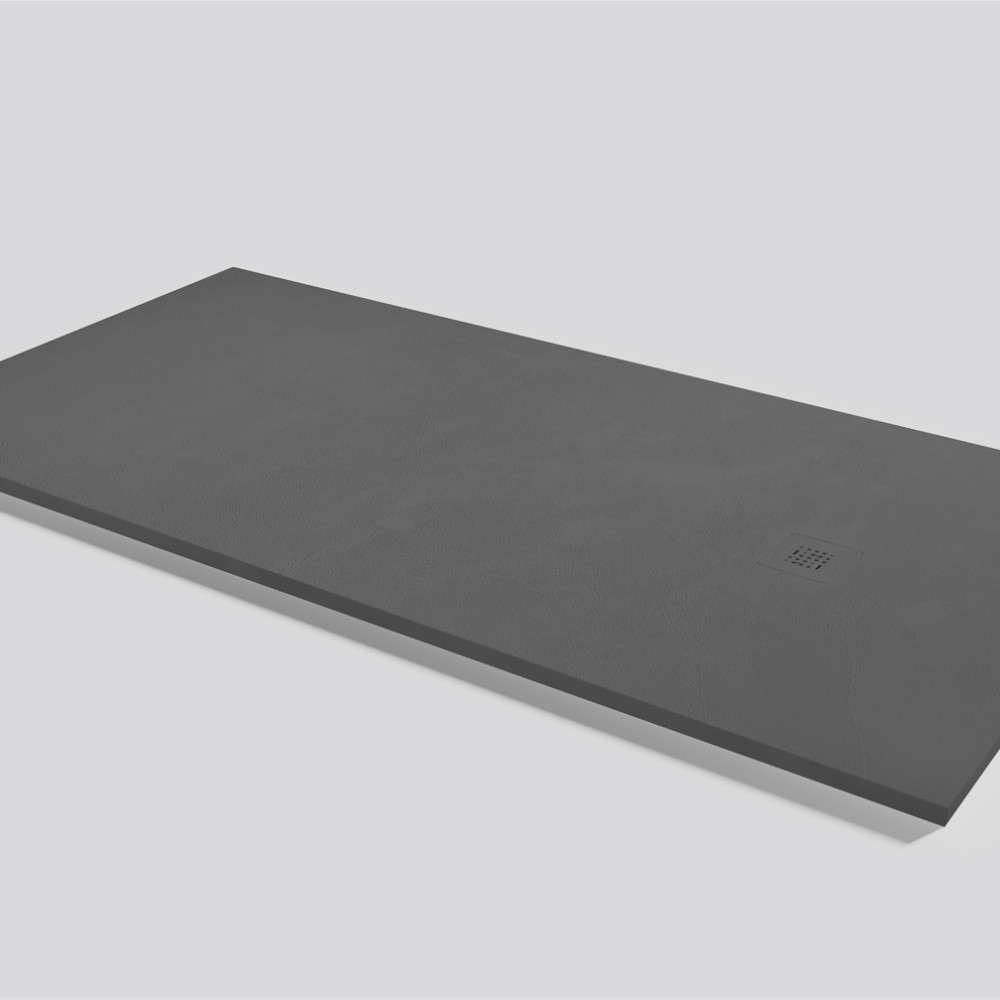 Shower tray Base Beton Acier Rectangular 200x100