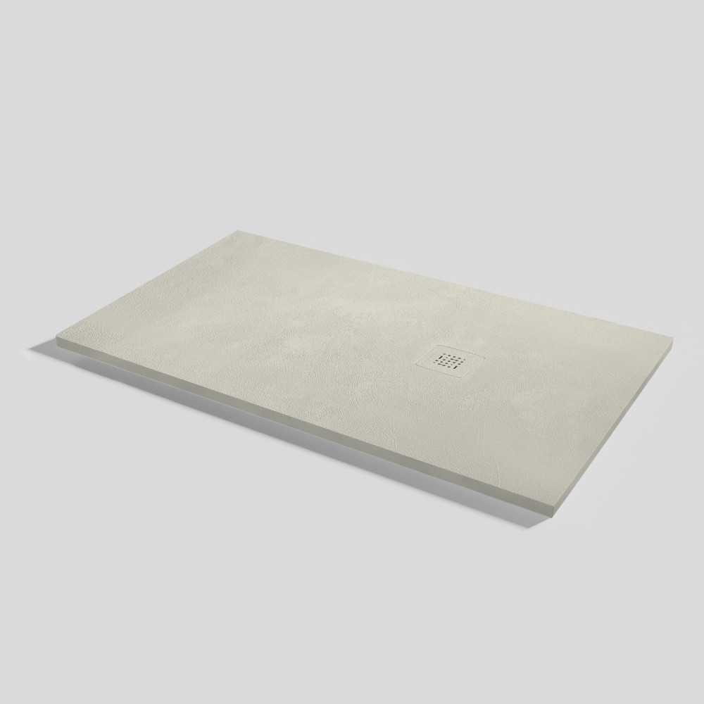 Duschwanne Base Beton Beige Rechteckig 140x80