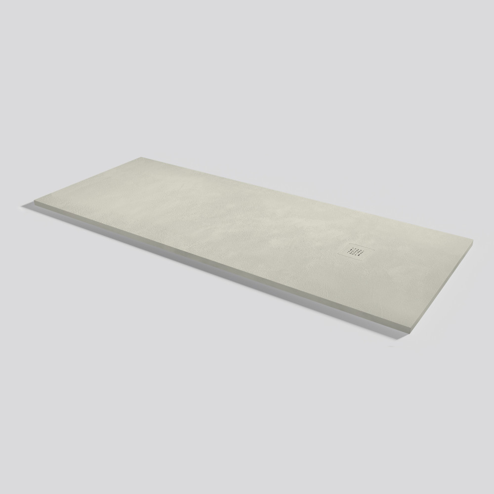 Piatto doccia Base Beton Beige Rettangolare 200x80