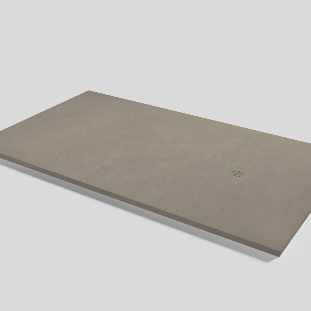 Shower tray Base Beton Capuccino Rectangular 180x100