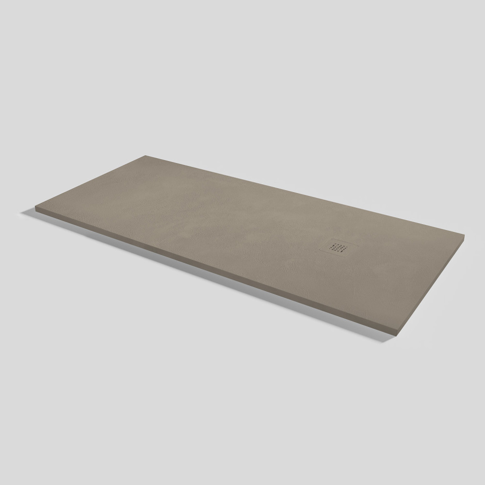 Piatto doccia Base Beton Capuccino Rettangolare 180x80