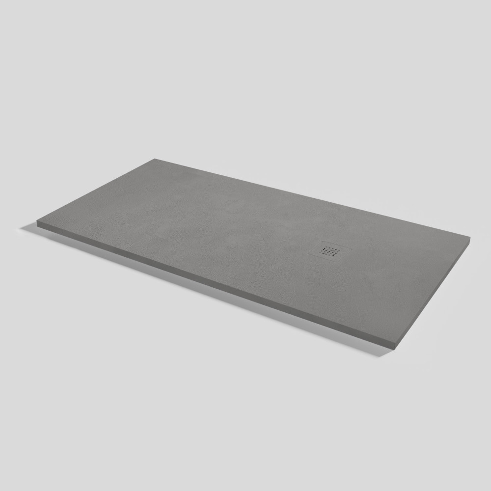 Plato de ducha Base Beton Cemento Rectangular 160x80