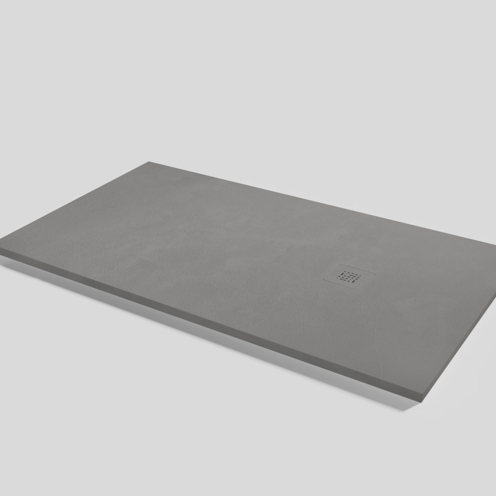 Plato de ducha Base Beton Cemento Rectangular 160x90