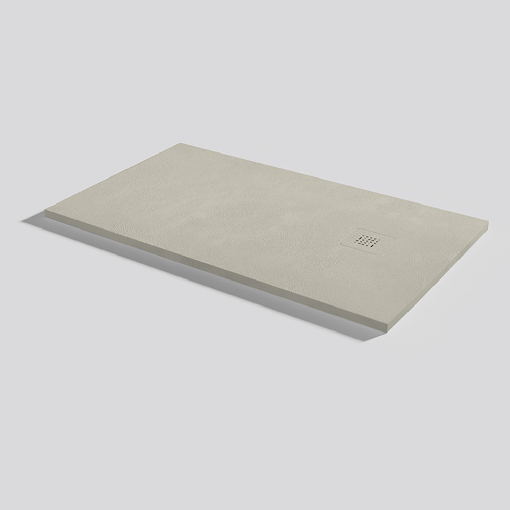 Piatto doccia Base Beton Crema Rettangolare 120x70