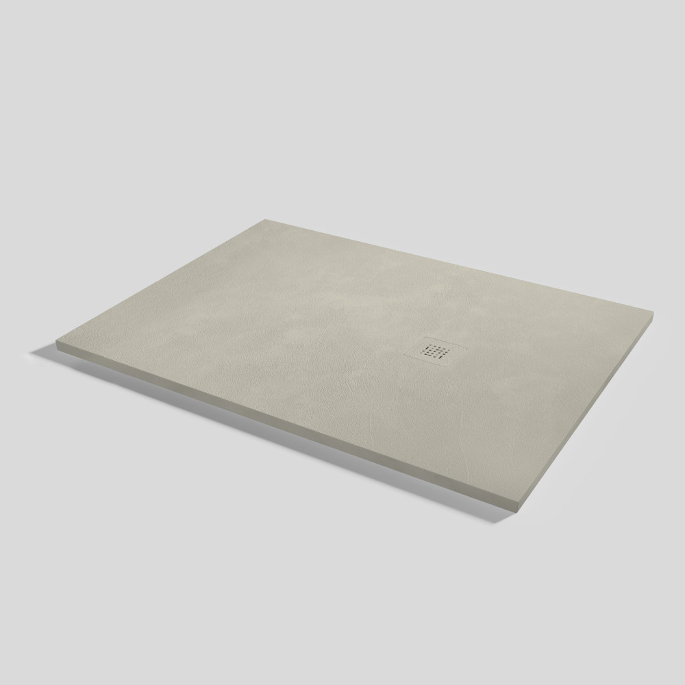 Piatto doccia Base Beton Crema Rettangolare 140x100