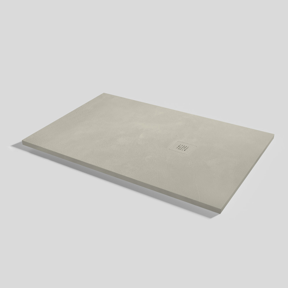 Piatto doccia Base Beton Crema Rettangolare 140x90