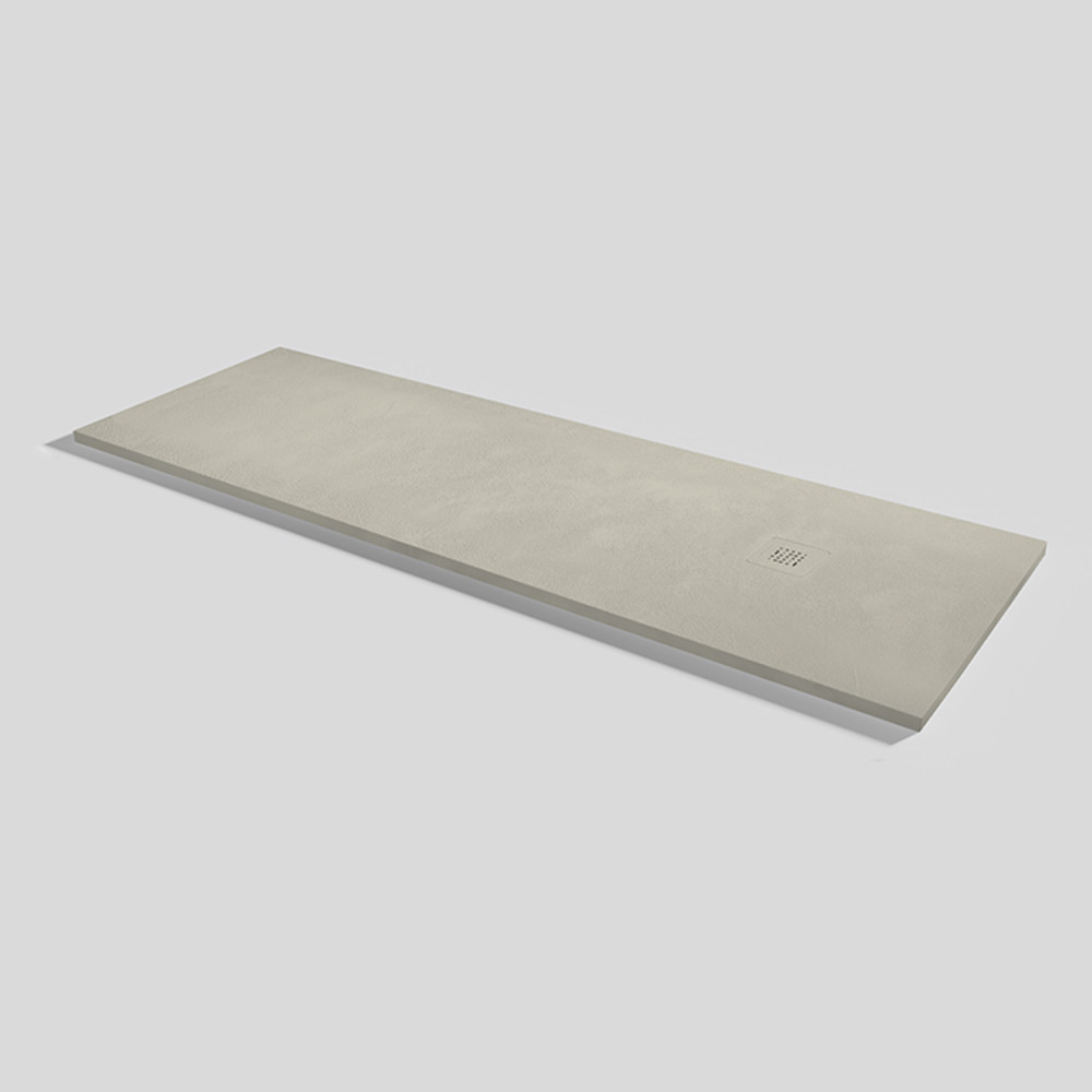 Piatto doccia Base Beton Crema Rettangolare 200x70