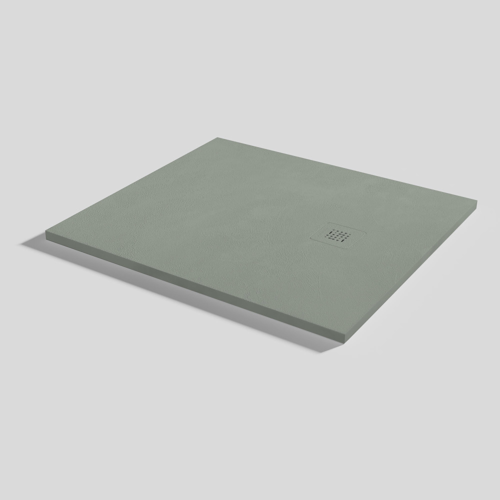 Plato de ducha Base Beton Forest Rectangular 100x90