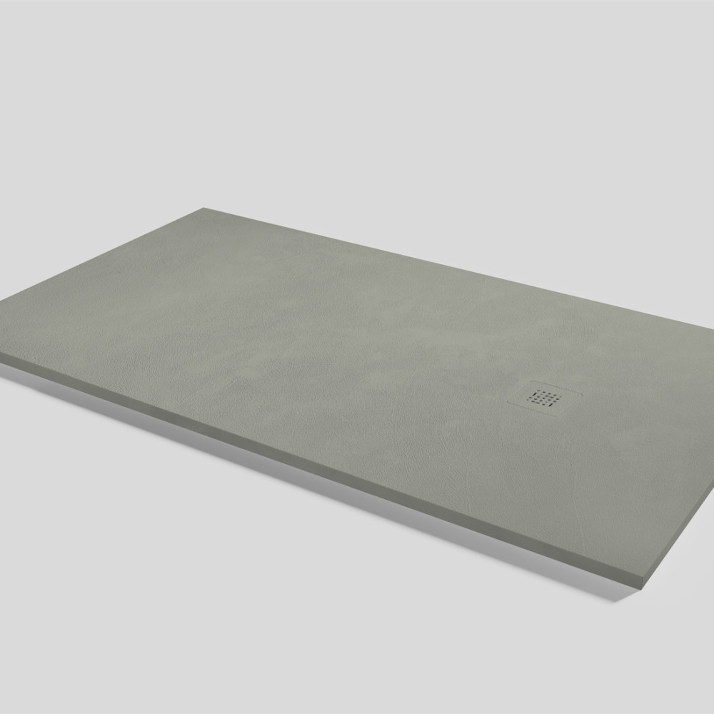 Plato de ducha Base Beton Grey Rectangular 180x100