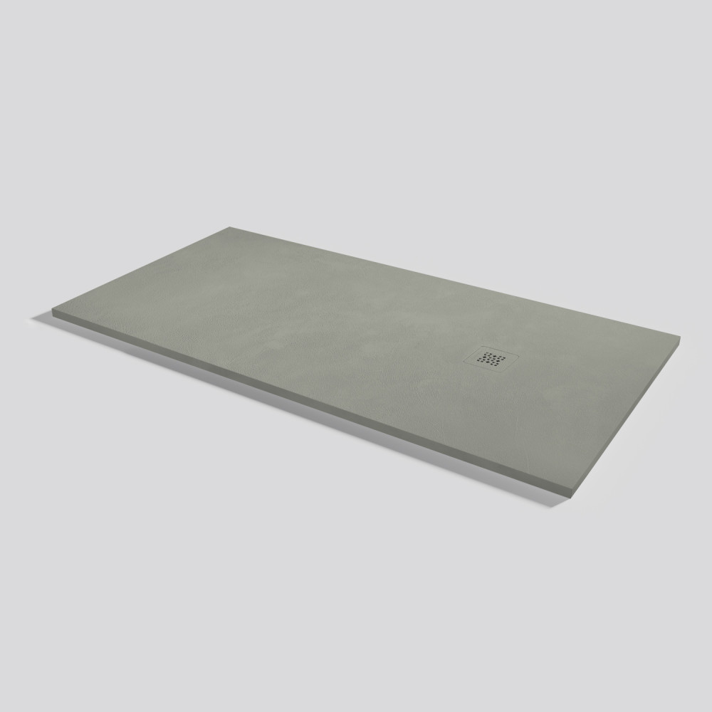 Plato de ducha Base Beton Grey Rectangular 180x90