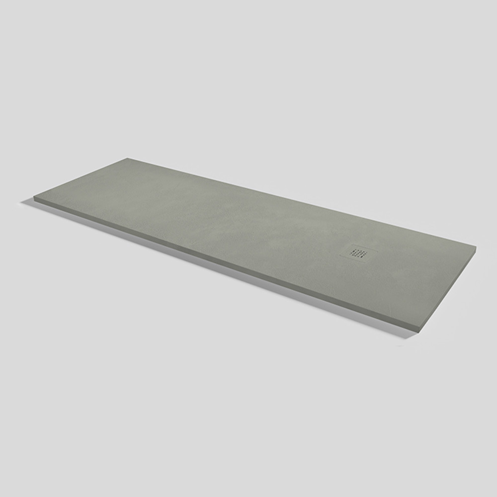 Plato de ducha Base Beton Grey Rectangular 200x70