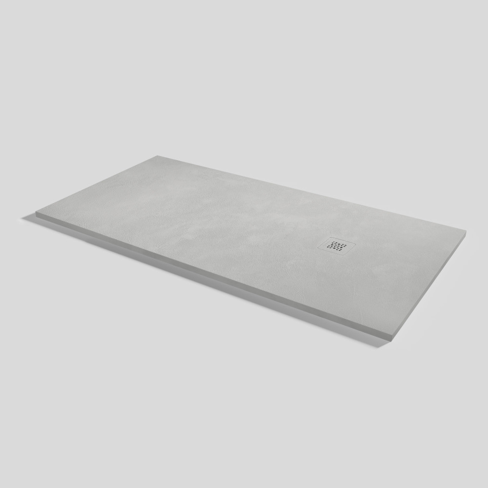 Plato de ducha Base Beton Marfil Rectangular 180x90