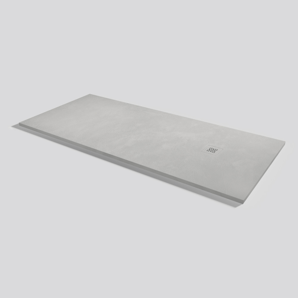 Plato de ducha Base Beton Marfil Rectangular 200x90