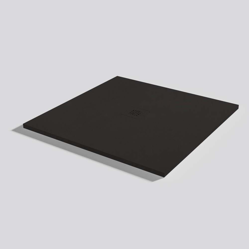Receveur de douche Base Beton Moka Carré 90x90