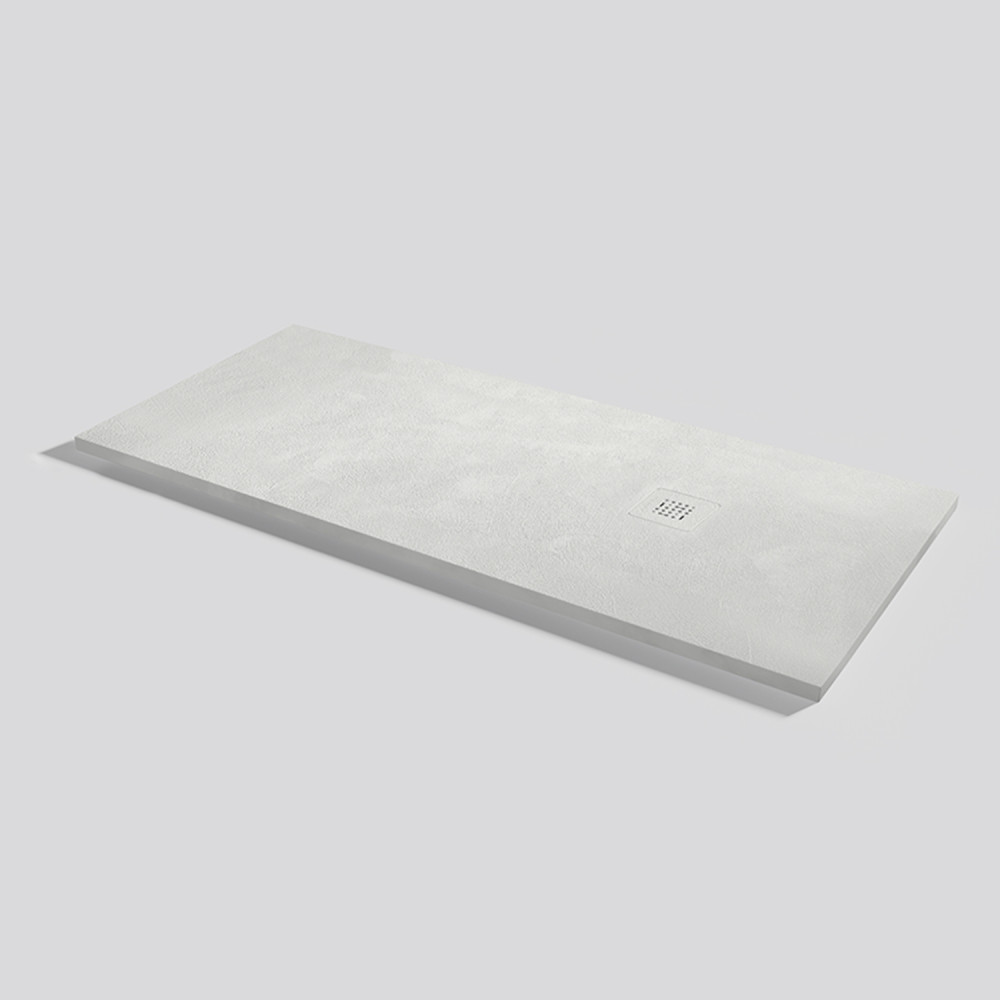 Plato de ducha Base Beton Nacar Rectangular 160x70