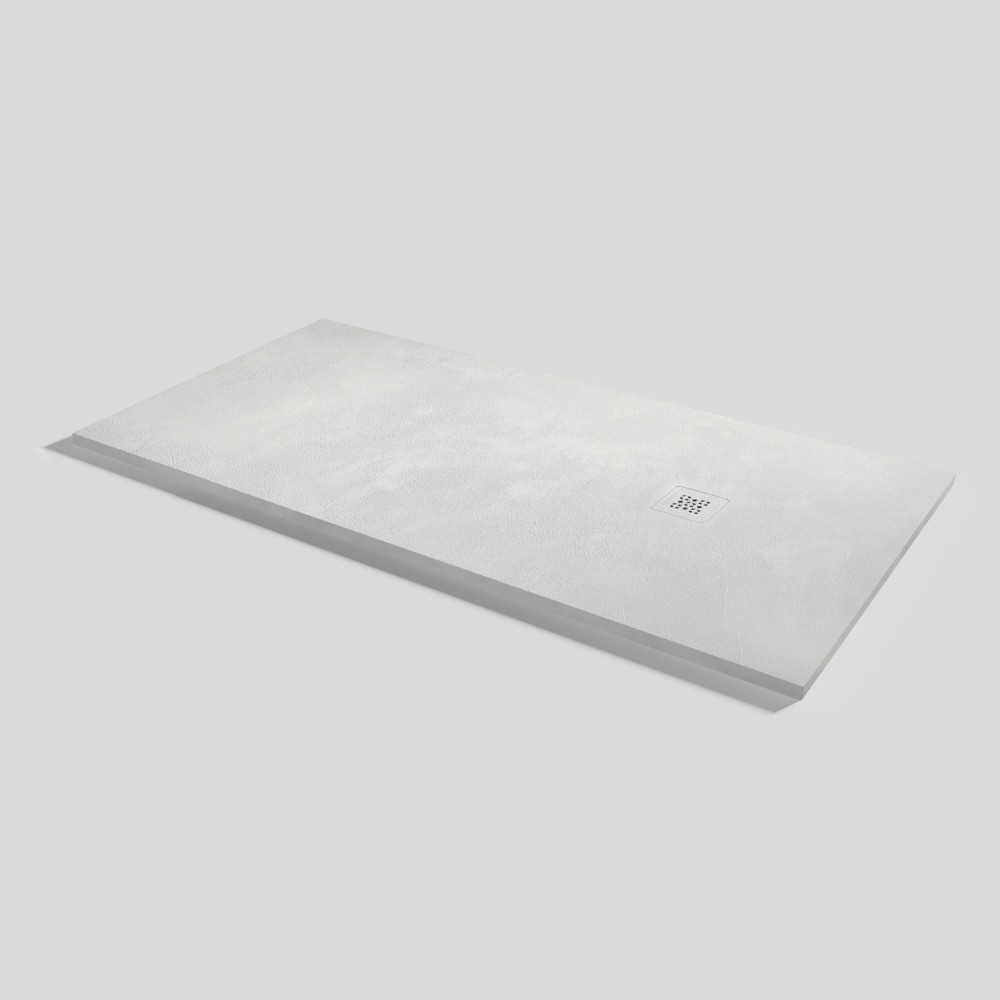 Plato de ducha Base Beton Nacar Rectangular 180x90