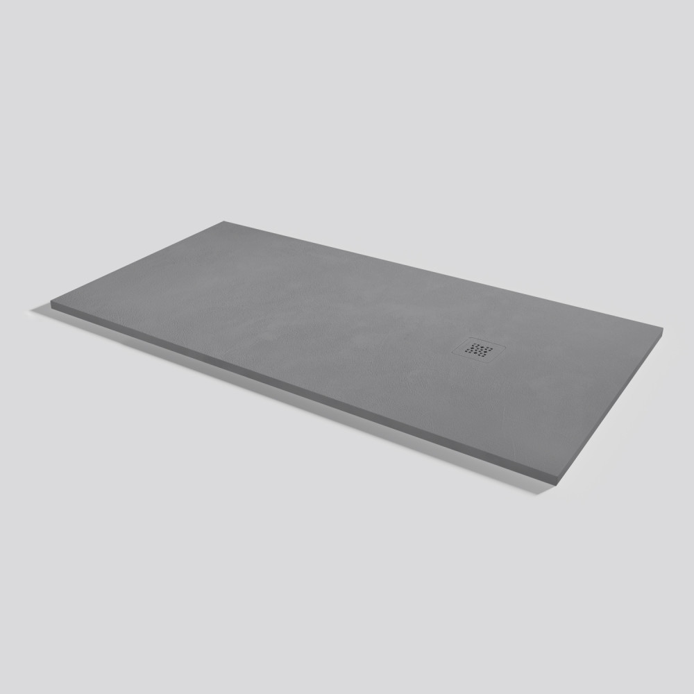 Shower tray Base Beton Platinum Rectangular 180x90