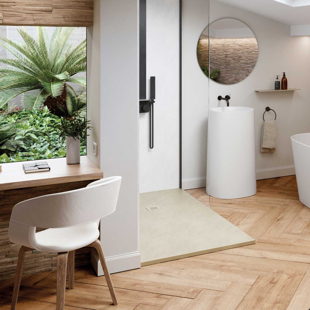 Shower tray Base Nude Ink Rectangular 200x100