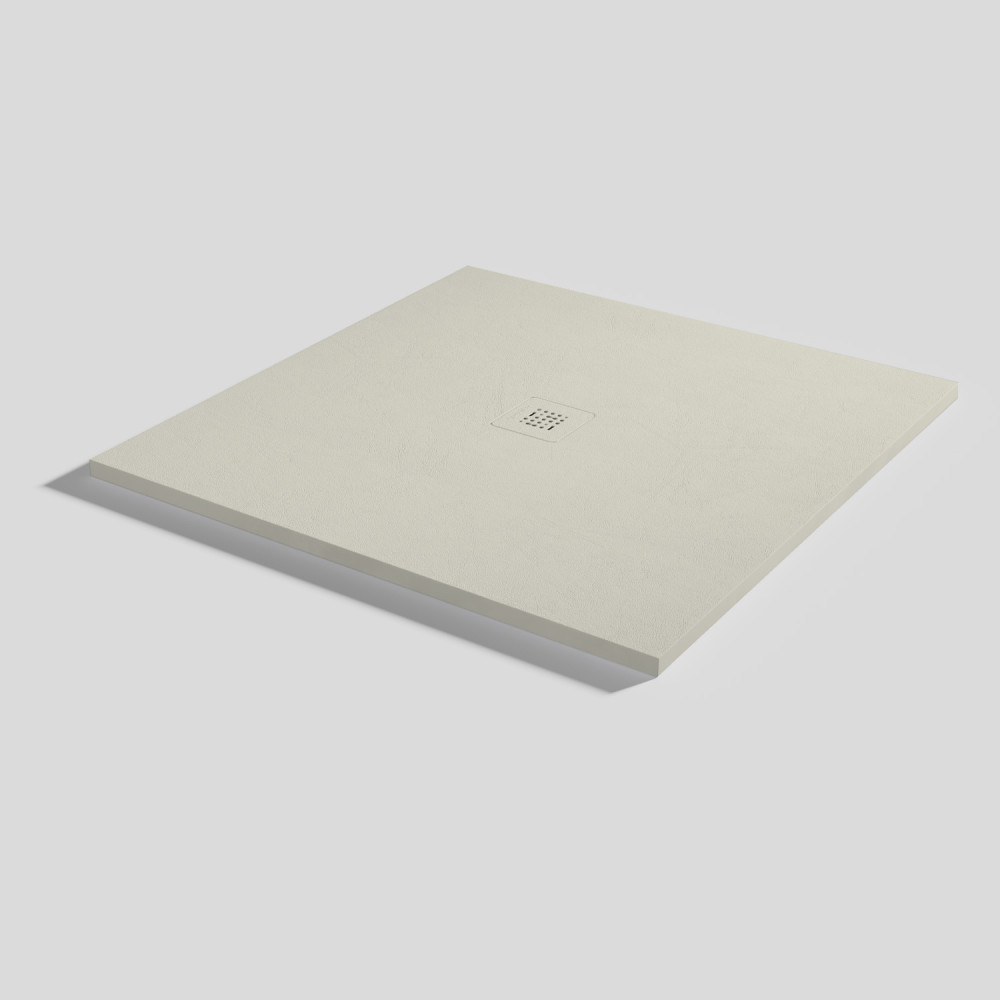 Shower tray Base Nude Beige Square 100x100