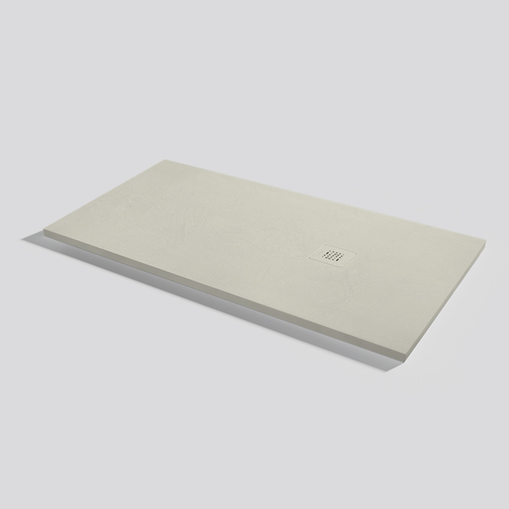 Shower tray Base Nude Beige Rectangular 150x80