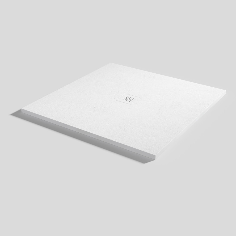 Plato de ducha Base Nude Blanco Cuadrado 100x100