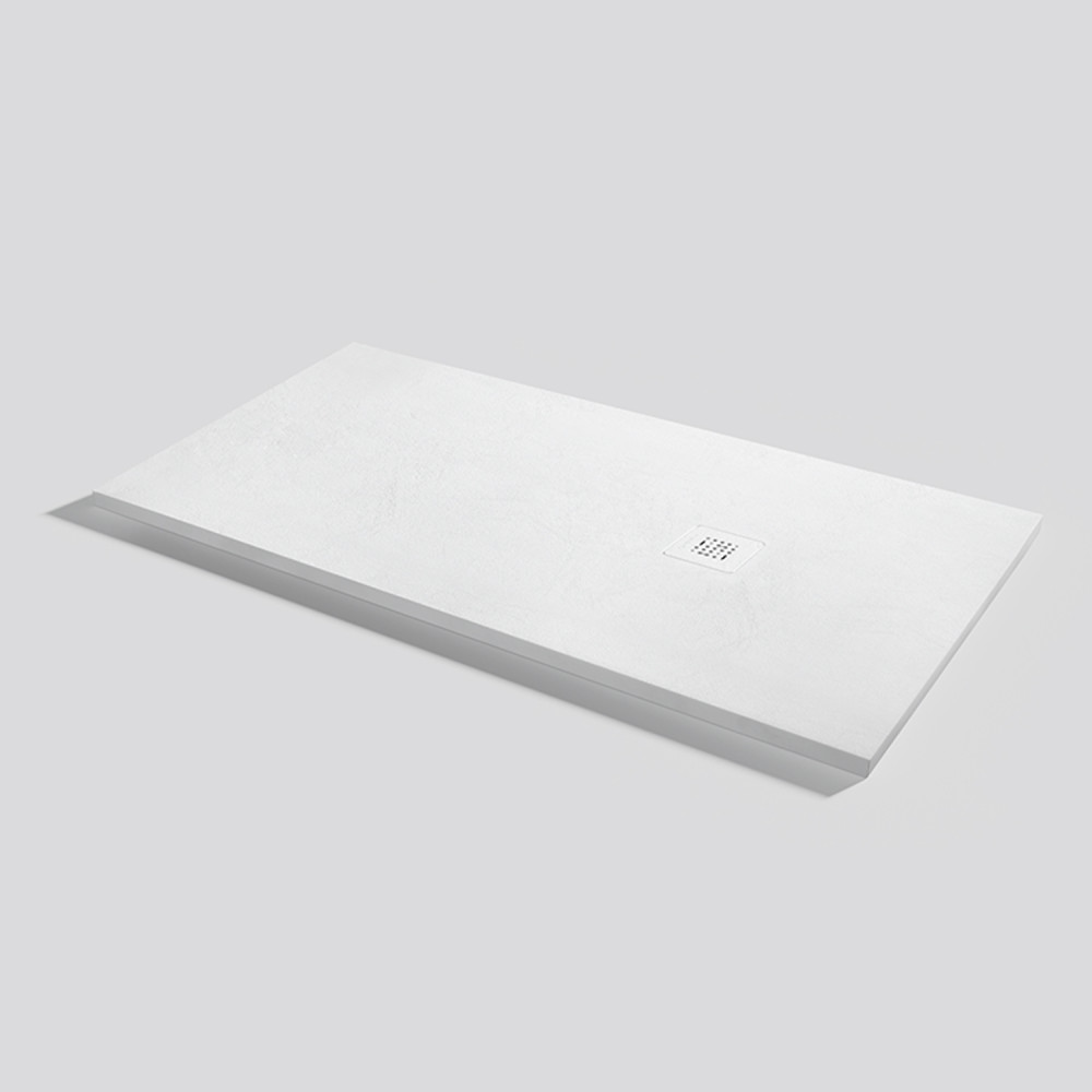 Plato de ducha Base Nude Blanco Rectangular 150x80