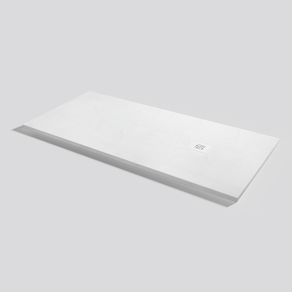 Plato de ducha Base Nude Blanco Rectangular 170x80