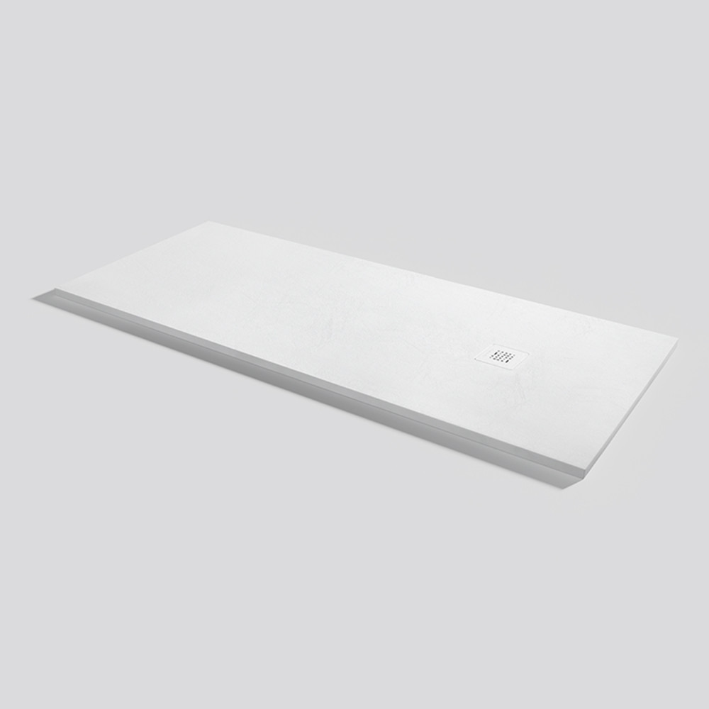 Plato de ducha Base Nude Blanco Rectangular 190x80