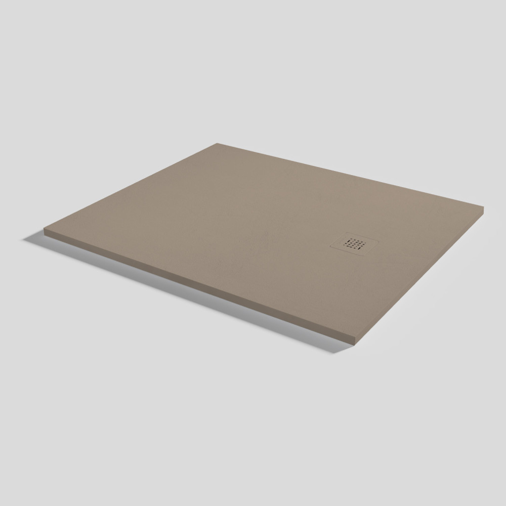 Plato de ducha Base Nude Capuccino Rectangular 120x100
