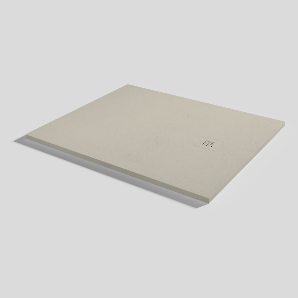 Piatto doccia Base Nude Crema Rettangolare 120x100