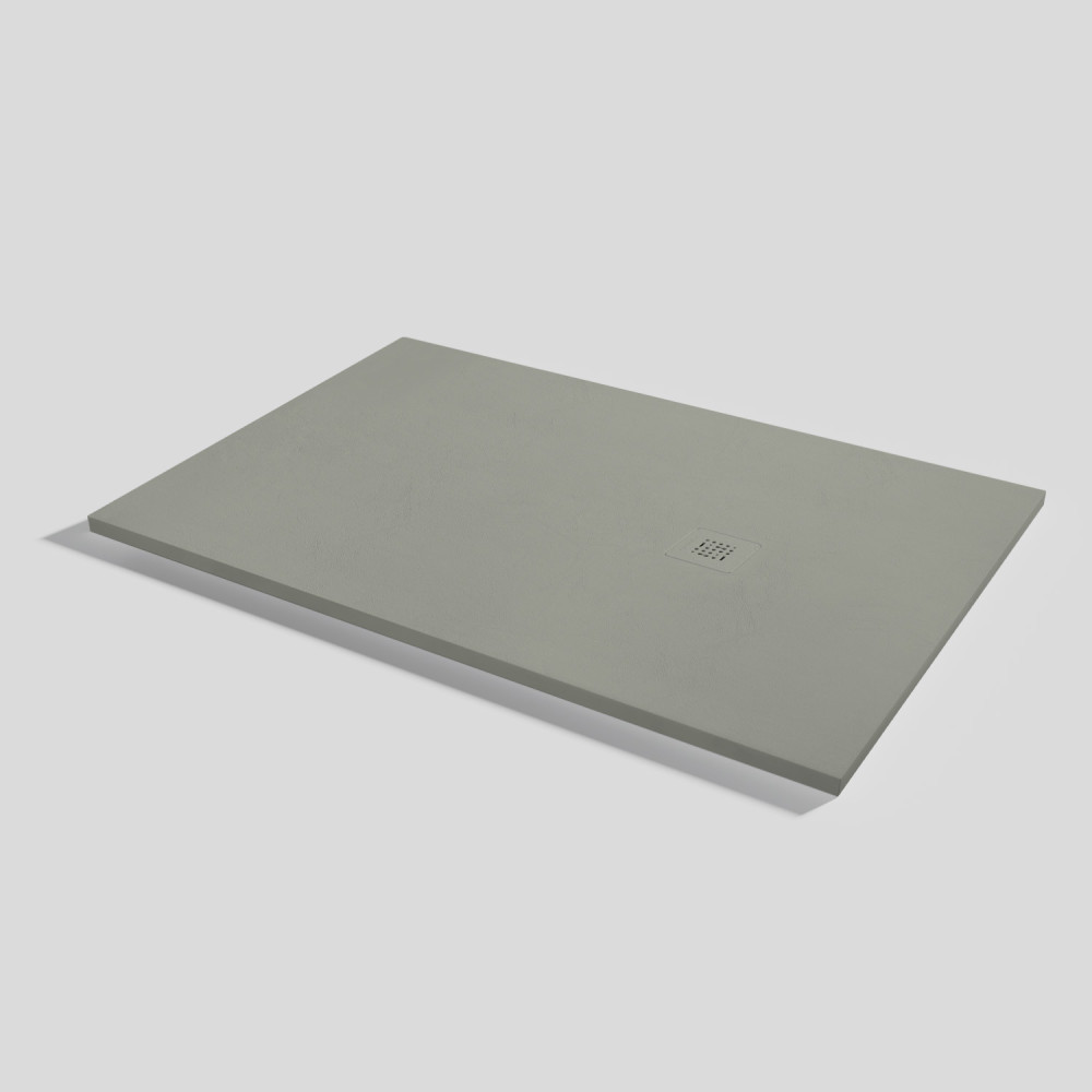 Plato de ducha Base Nude Grey Rectangular 150x100