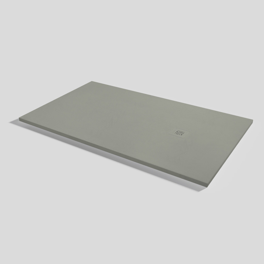 Plato de ducha Base Nude Grey Rectangular 170x100