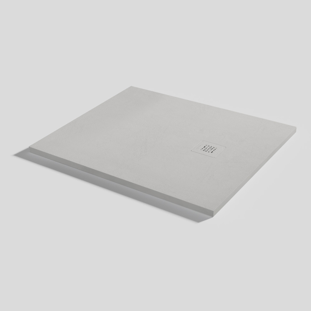 Plato de ducha Base Nude Marfil Rectangular 100x90