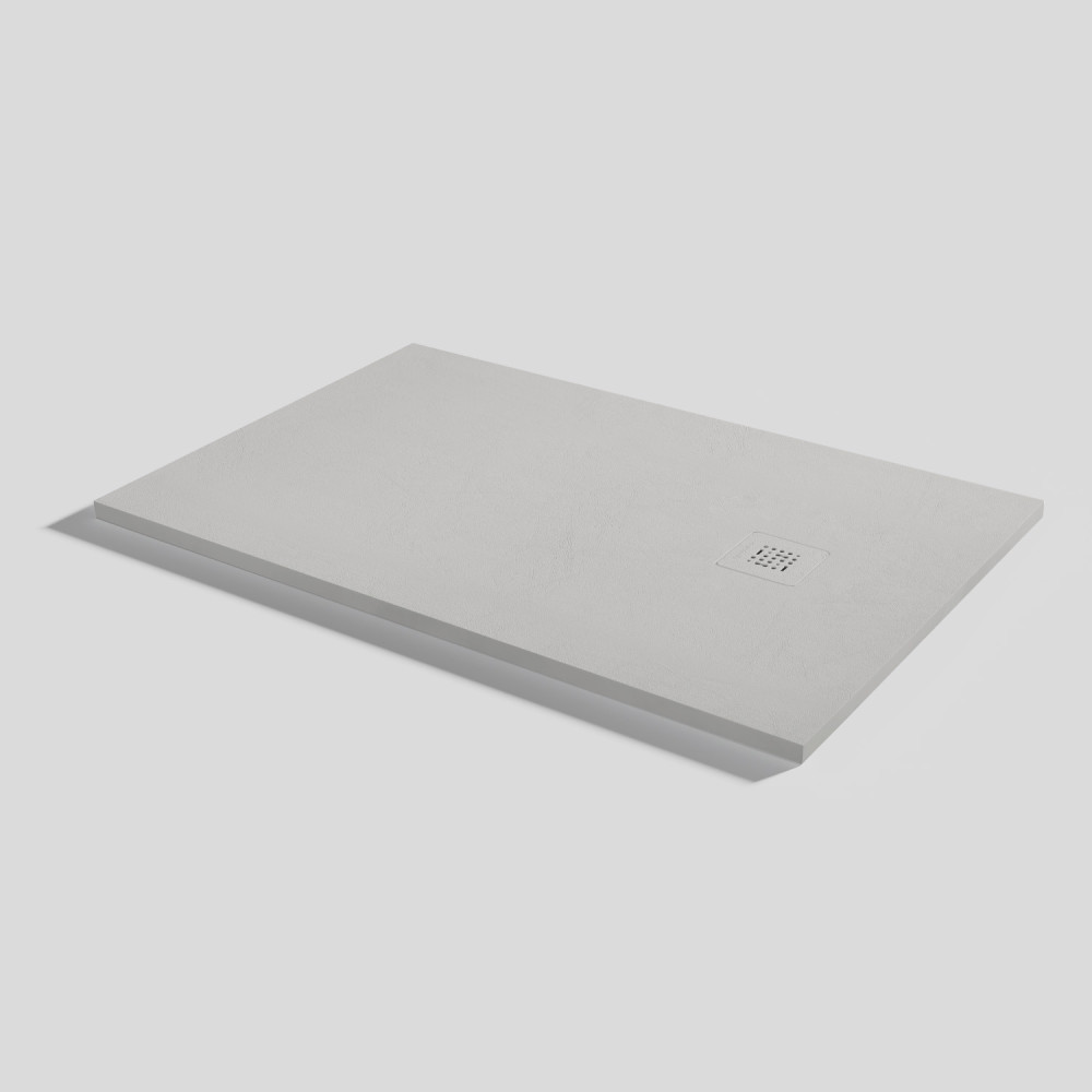 Plato de ducha Base Nude Marfil Rectangular 120x80