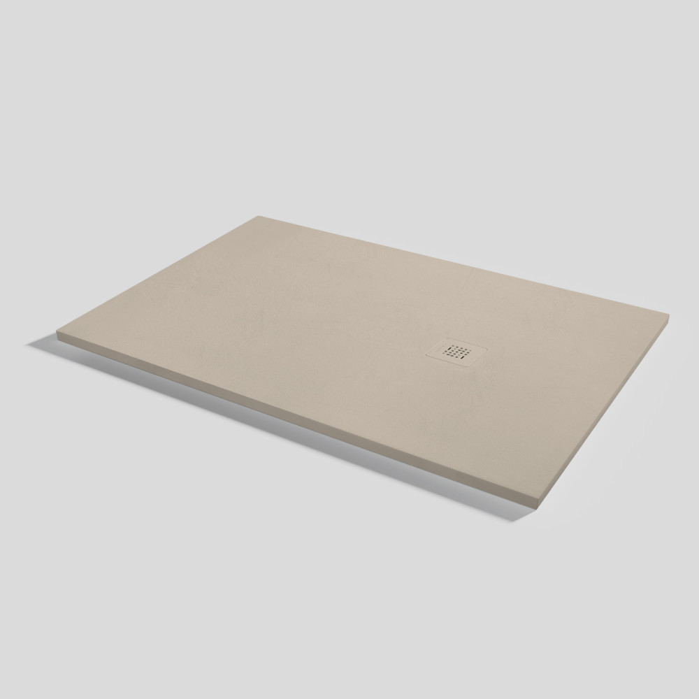 Plato de ducha Base Nude Sand Rectangular 150x100