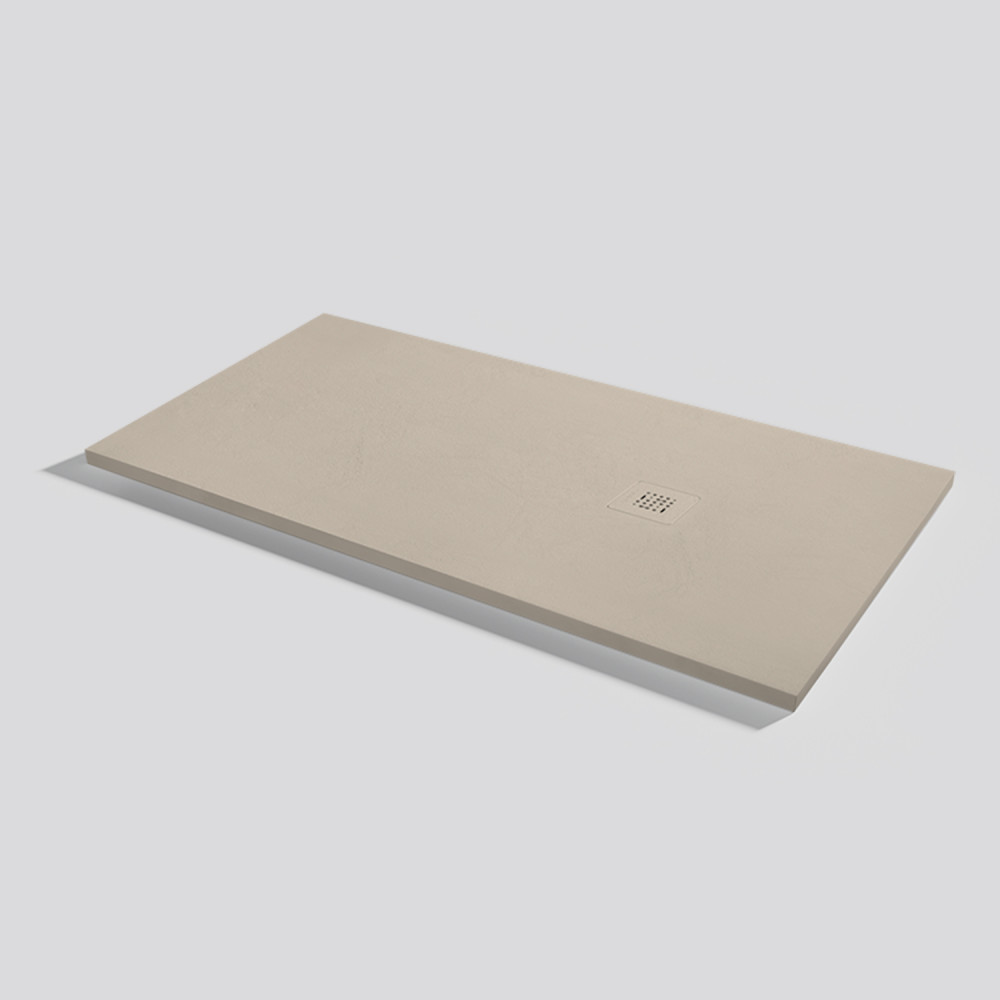 Plato de ducha Base Nude Sand Rectangular 150x80