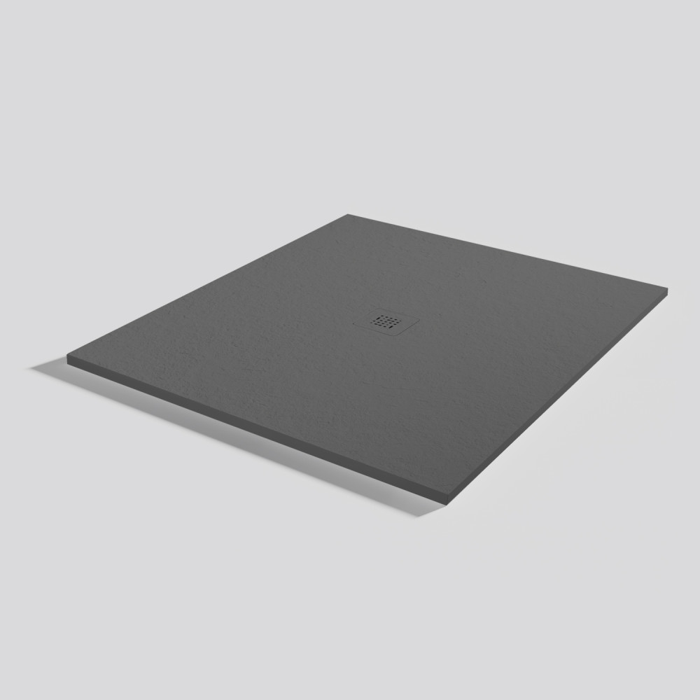Plato de ducha Base Slate Acier Cuadrado 120x120