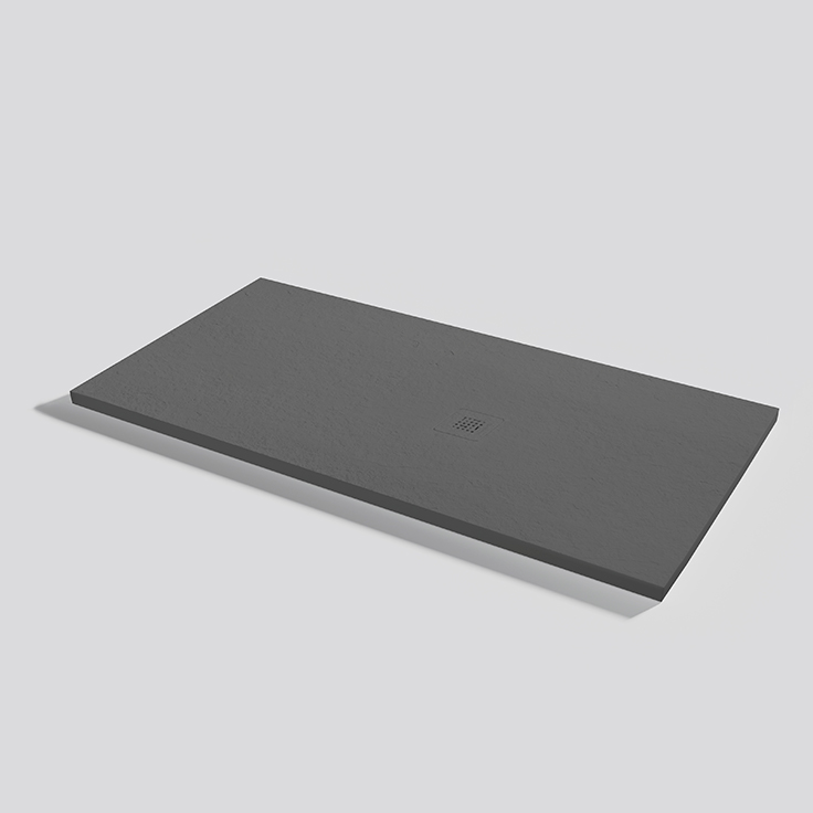 Plato de ducha Base Slate Acier Rectangular 140x70