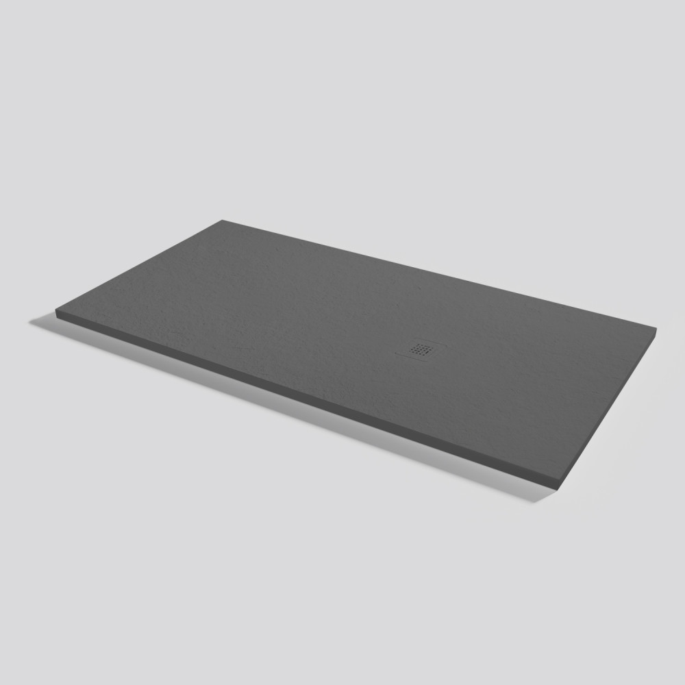 Plato de ducha Base Slate Acier Rectangular 160x80