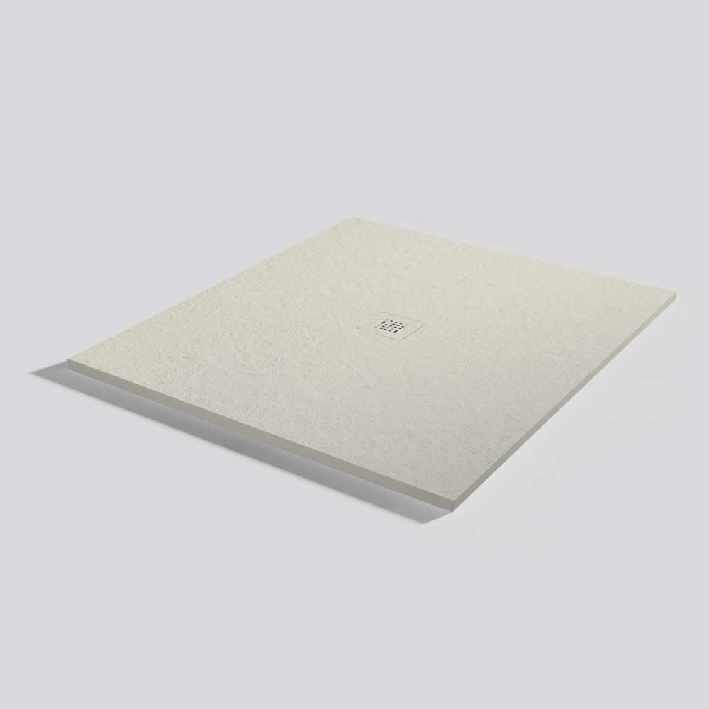 Plato de ducha Base Slate Beige Cuadrado 120x120