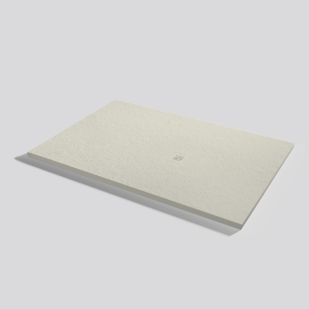 Plato de ducha Base Slate Beige Rectangular 140x90