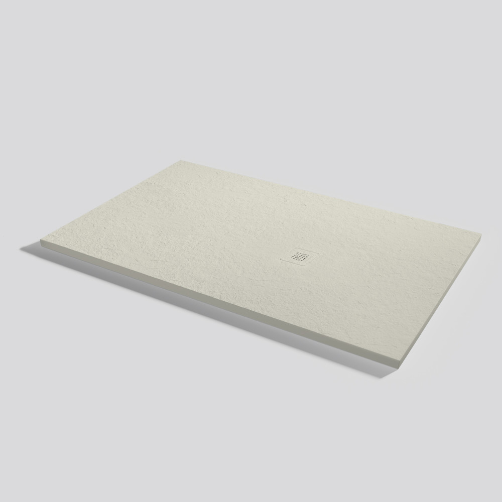 Plato de ducha Base Slate Beige Rectangular 150x90