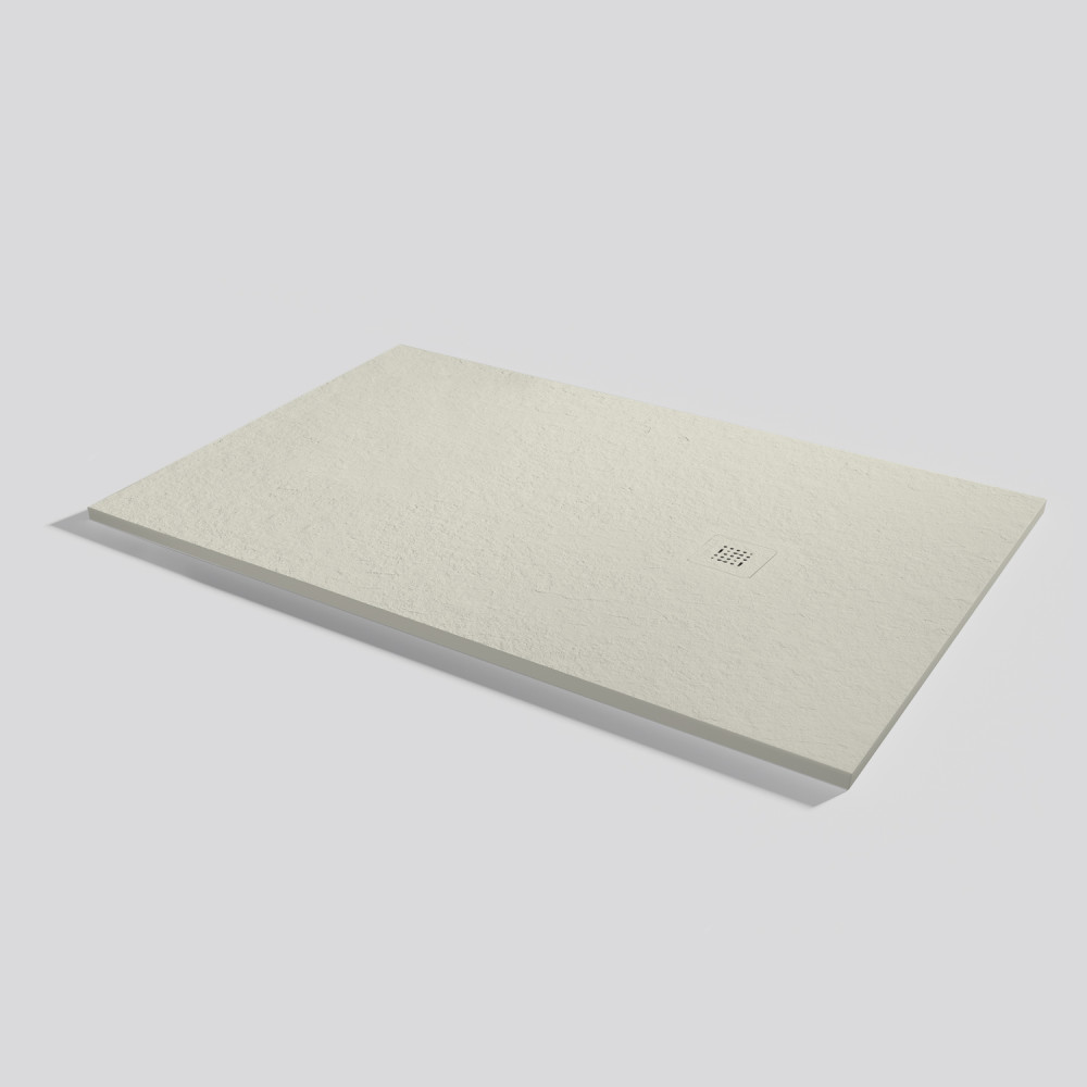 Plato de ducha Base Slate Beige Rectangular 160x100